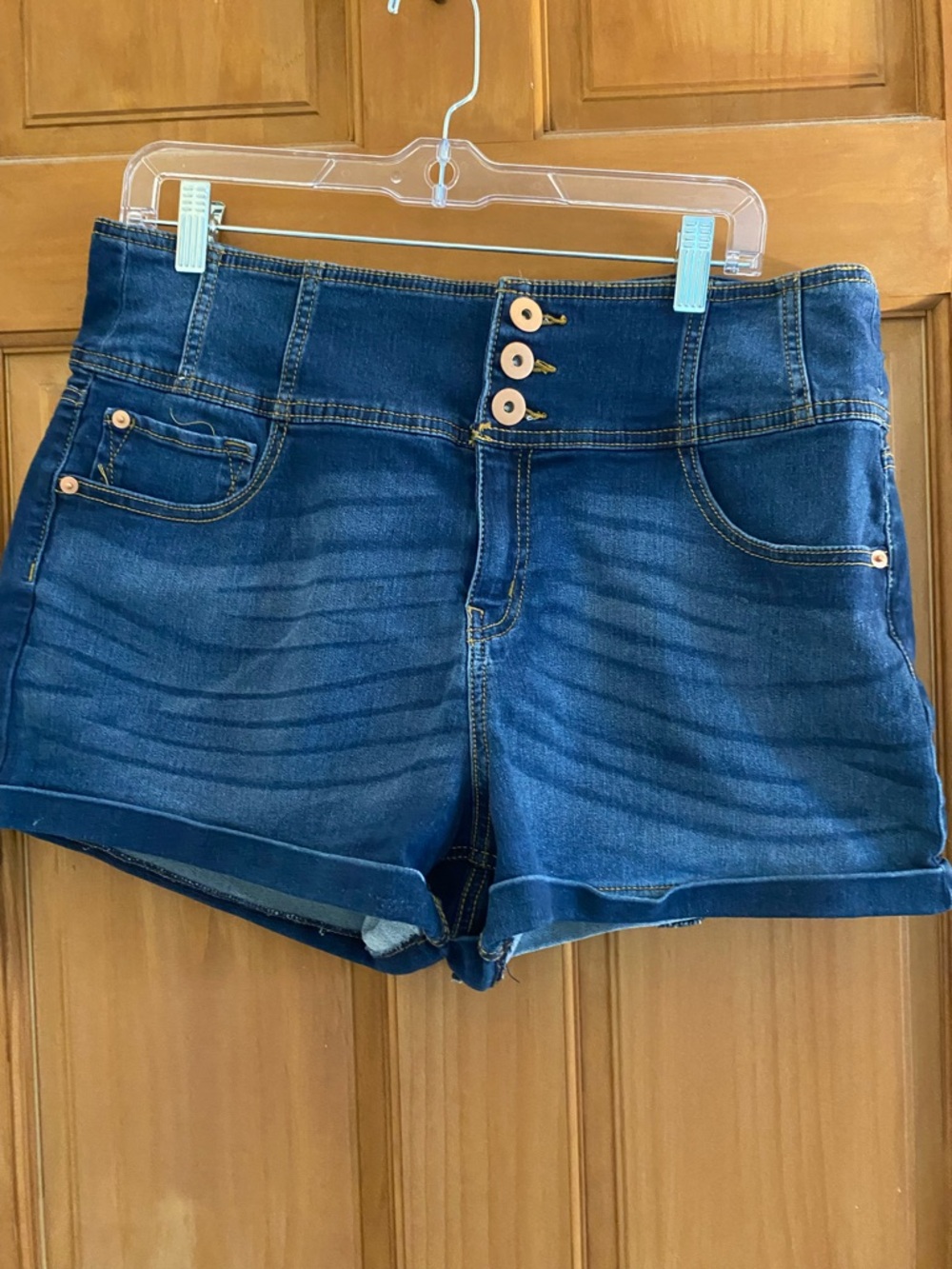 NoBo No Boundaries Wide waistband / Corset Jeans shorts